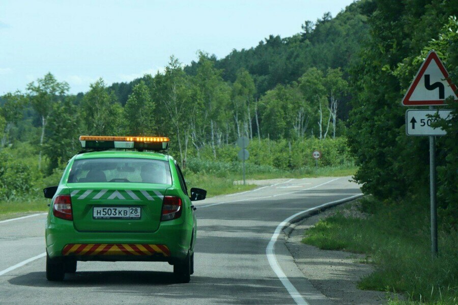 Автомобили Дорожного патруля начали фото и видеофиксацию нарушений ПДД еще в одном районе Приамурья