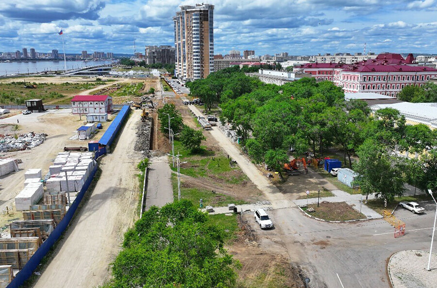 Когда закончат реконструкцию улицы Краснофлотской в Благовещенске фото видео