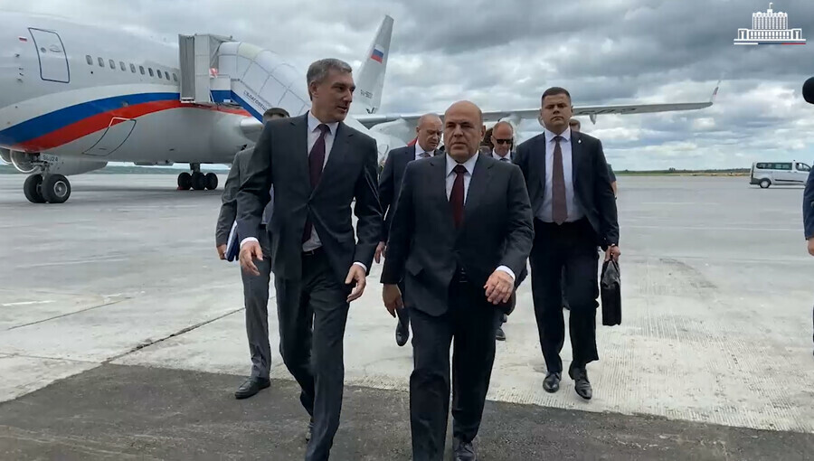 Премьерминистр РФ Михаил Мишустин прибыл в Благовещенск видео
