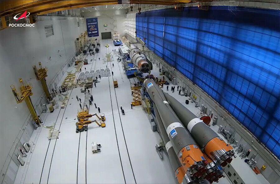 На космодроме Восточный собрана ракета Известны дата и время запуска видео