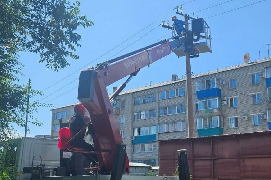 Большая часть Белогорска подключена к энергоснабжению