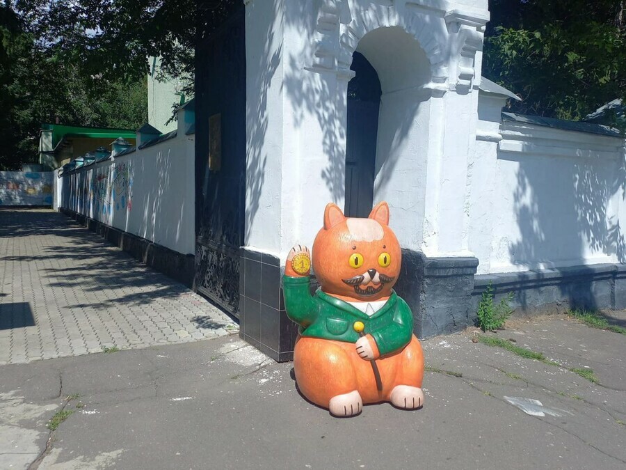 Новый артобъект появился в районе набережной Благовещенска