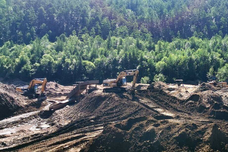 В Амурской области золотодобытчики самовольно заняли лесные участки