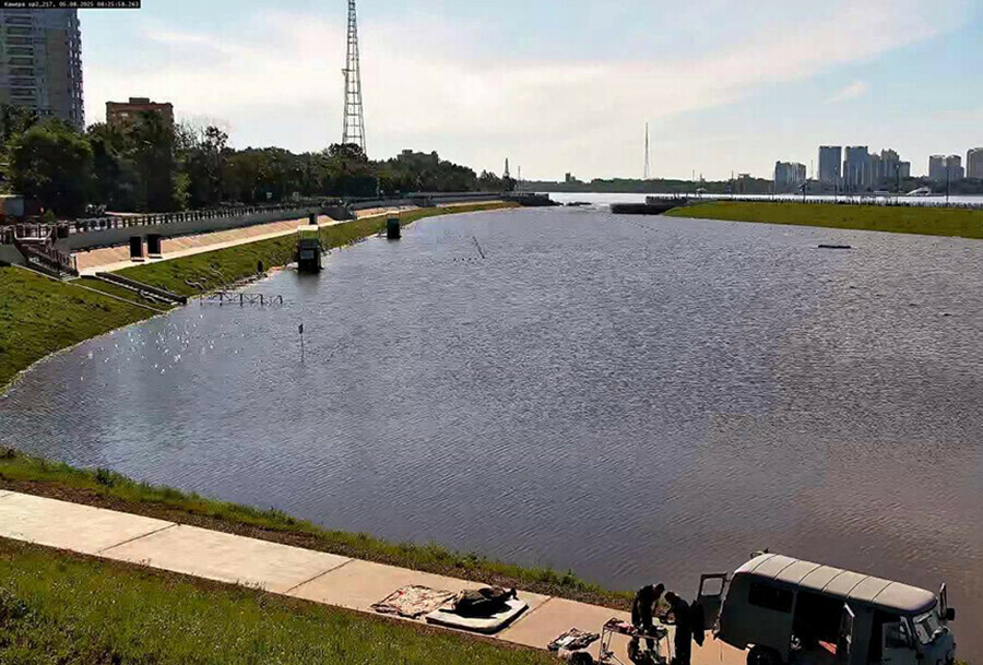 Запрет на купание на пляже Серебряной мили ввели в Благовещенске