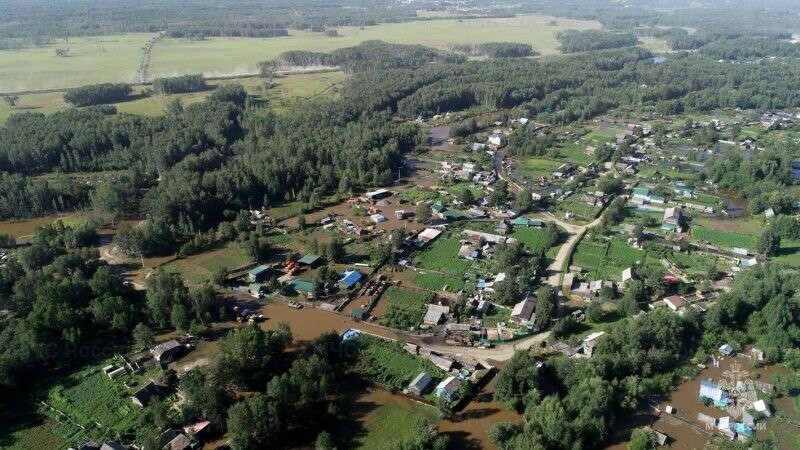 В Приамурье на территории Селемджинского района изза паводка ввели режим ЧС