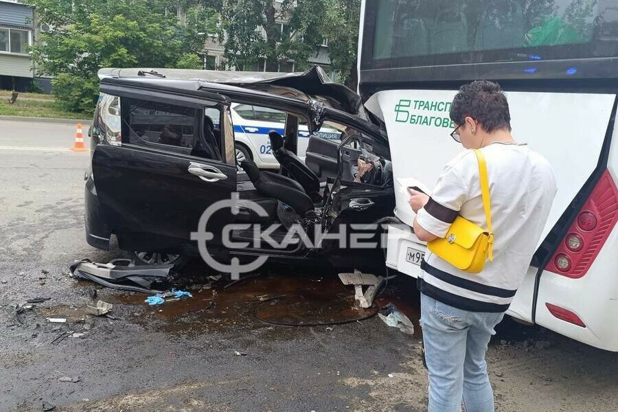 В ГАИ прокомментировали ДТП с пассажирским автобусом в Благовещенске 