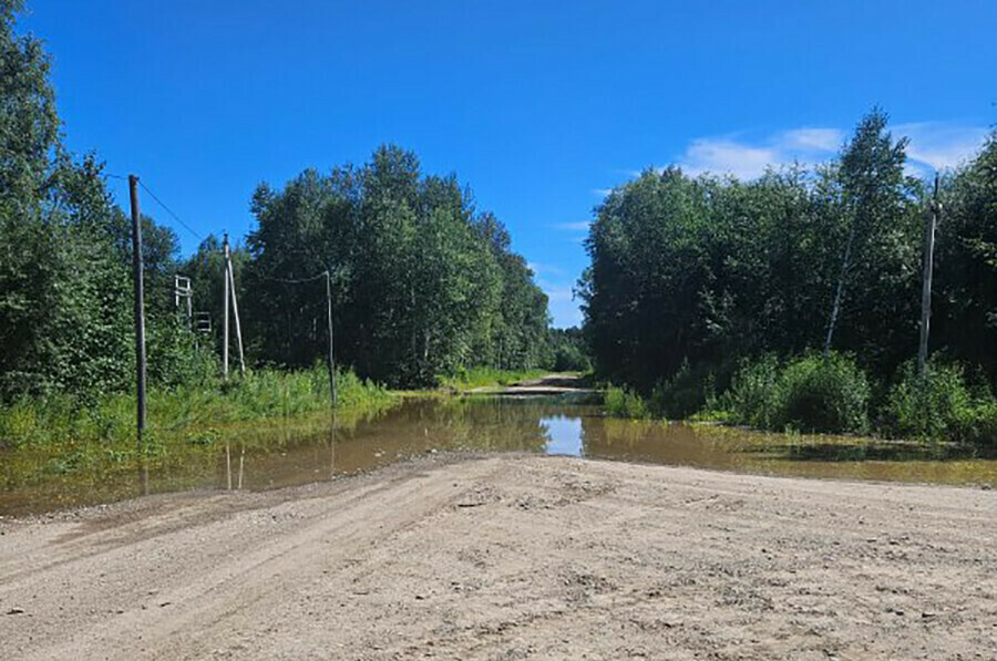 Вода уходит из Селемджинского района Амурской области