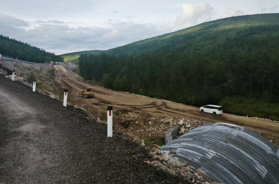 Объезд для всех видов транспорта открыт на участке трассы Лена в Приамурье Режим ЧС снят обновлено