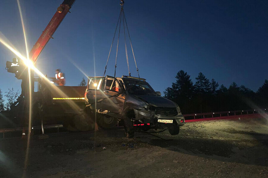 Один погиб четверо пострадали два автомобиля столкнулись в Амурской области на федеральной трассе