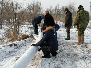 В Свободном в дома жителей начала возвращаться вода видео