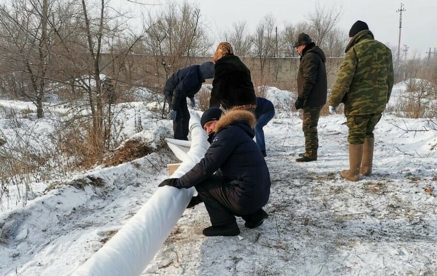 В Свободном в дома жителей начала возвращаться вода видео