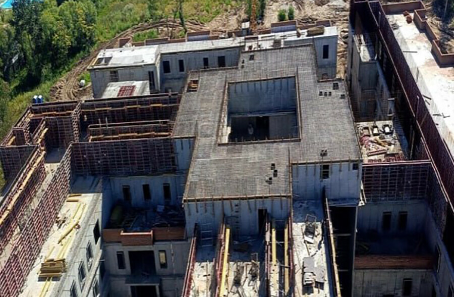 Более чем на треть готов Дом социального обслуживания в Благовещенске