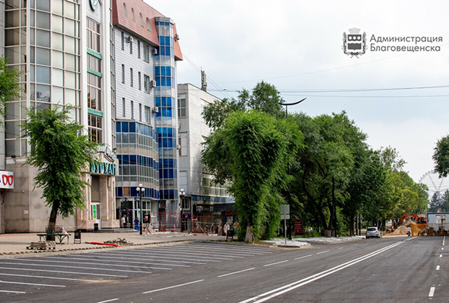 Что сделано и что еще сделают на дорогах Благовещенска в этом сезоне
