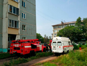 Пожар повышенного ранга в Моховой Пади загорелась жилая многоэтажка фото