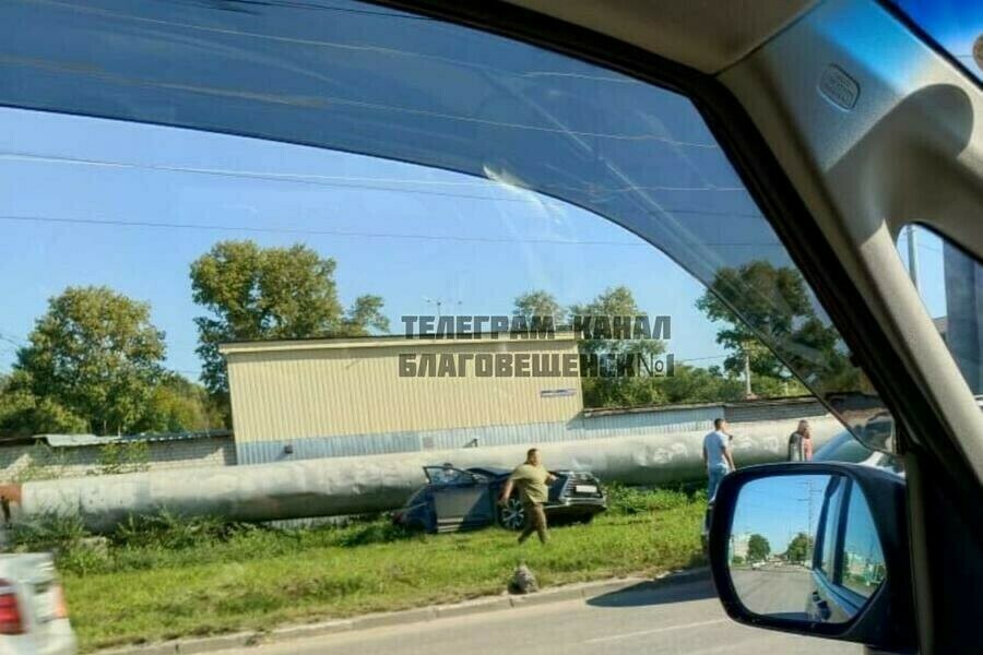 Третий был в ГАИ рассказали о ДТП на Октябрьской в Благовещенске