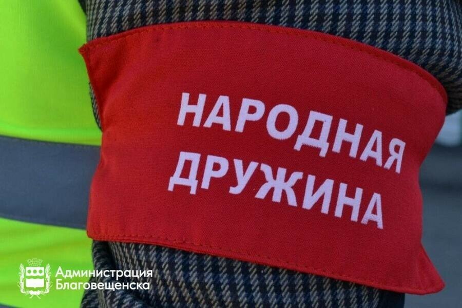 Власти Благовещенска рассказали кто помогает снижать преступность в городе помимо полиции