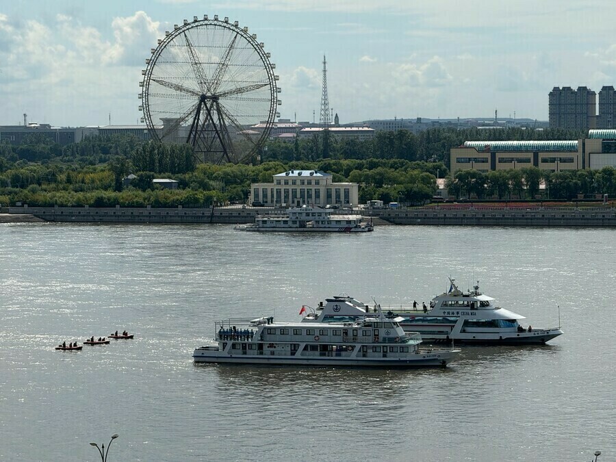 На Амуре между Благовещенском и Хэйхэ сойдутся корабли двух стран Стартуют мероприятия в честь памятных событий
