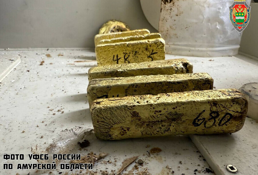 Больше 30 килограммов золота спрятал в тайнике водитель ехавший из Благовещенска в Китай