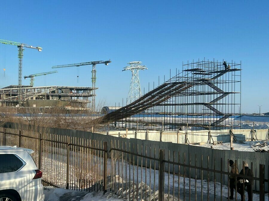 В Благовещенске готовятся возводить тюбинговую горку Когда она появится