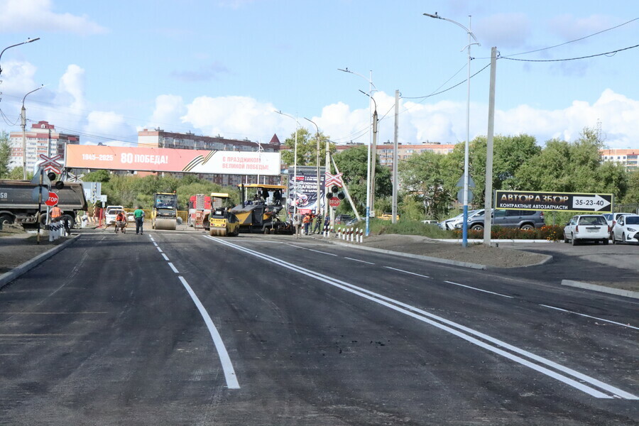 Движение на улице Мухина в Благовещенске частично откроют в среду вечером 