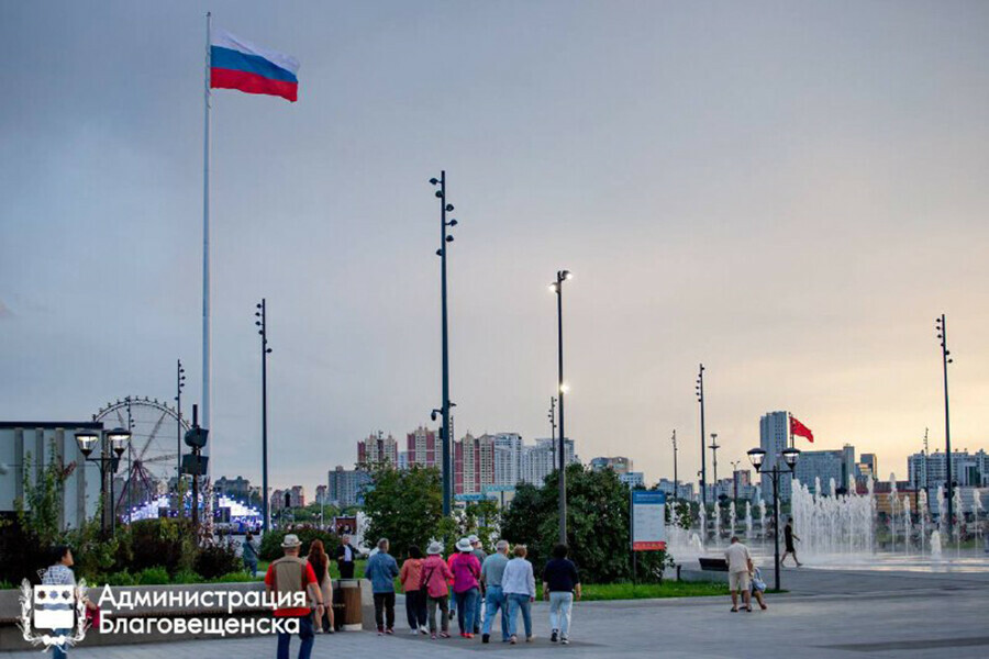 Музыкальный фонтан на площади Благовещенска скоро остановится