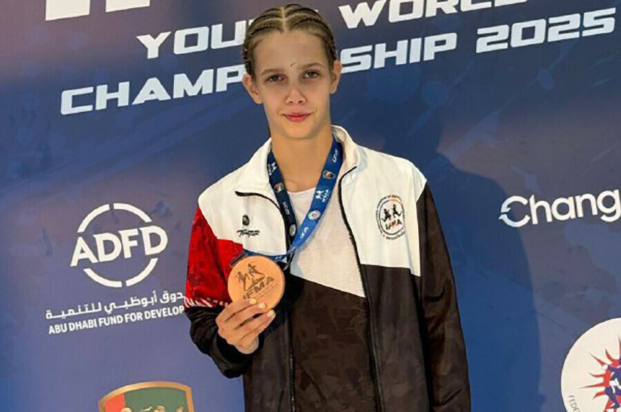 Амурчанка Алина Горошко из Белогорска завоевала медаль на первенстве мира по муайтай фото