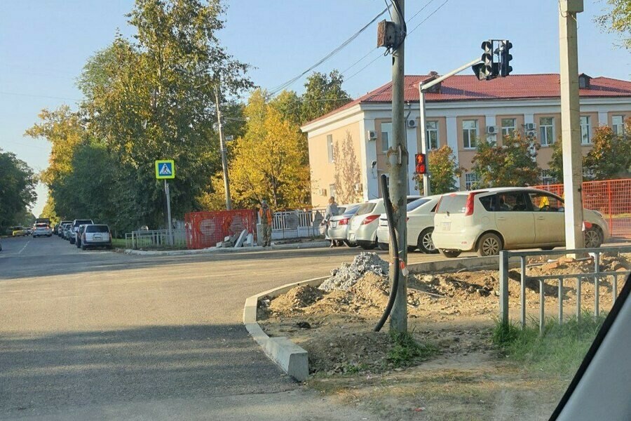 Для движения в Благовещенске открыли перекресток который долго был закрыт 