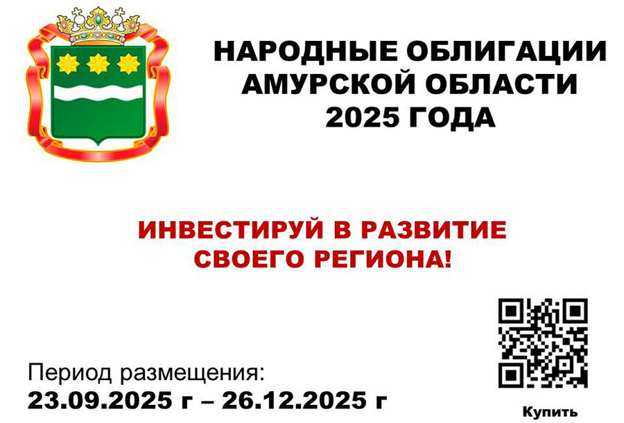 Амурская область начала размещать народные облигации на платформе Финуслуги