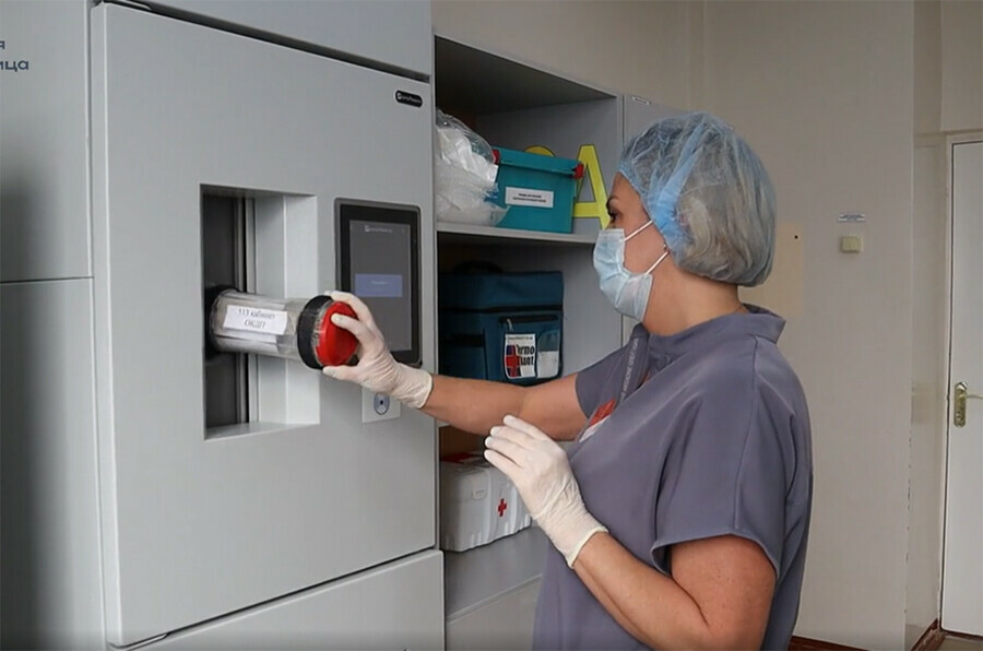 В Амурской областной больнице анализы стали отправлять по почте видео