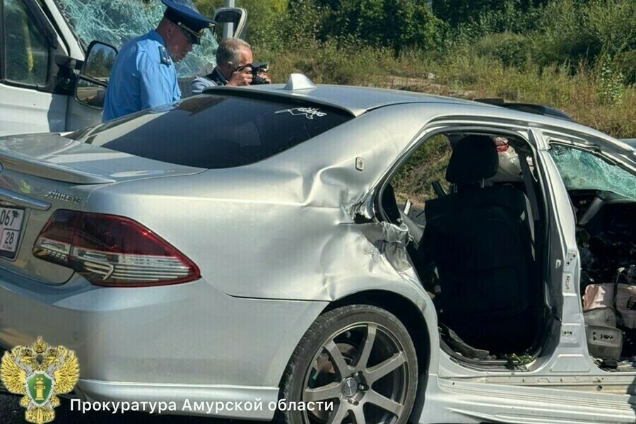 Скончался виновник резонансного ДТП где Toyota Crown влетела в пассажирский автобус под Благовещенском 