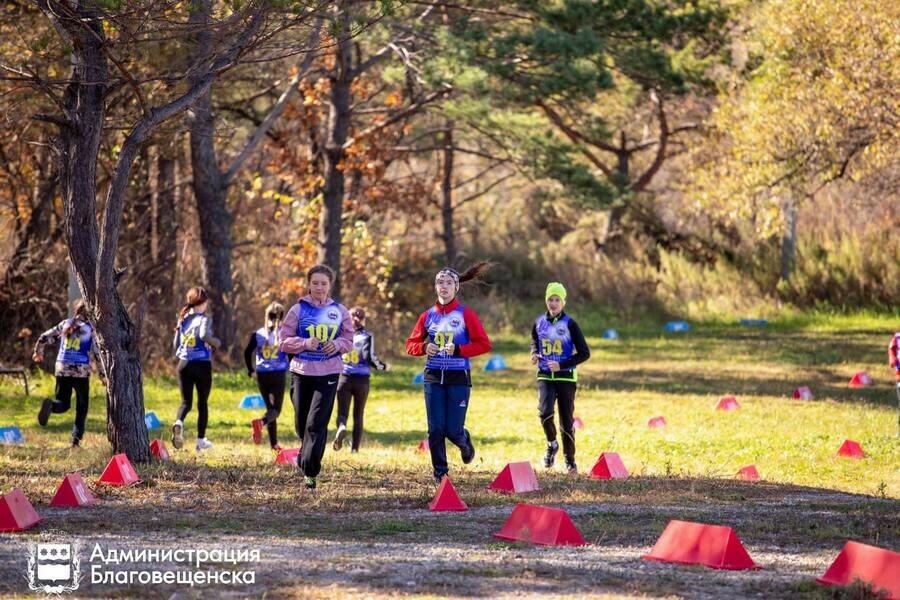 Соревнования по биатлону прошли в Благовещенске фото 