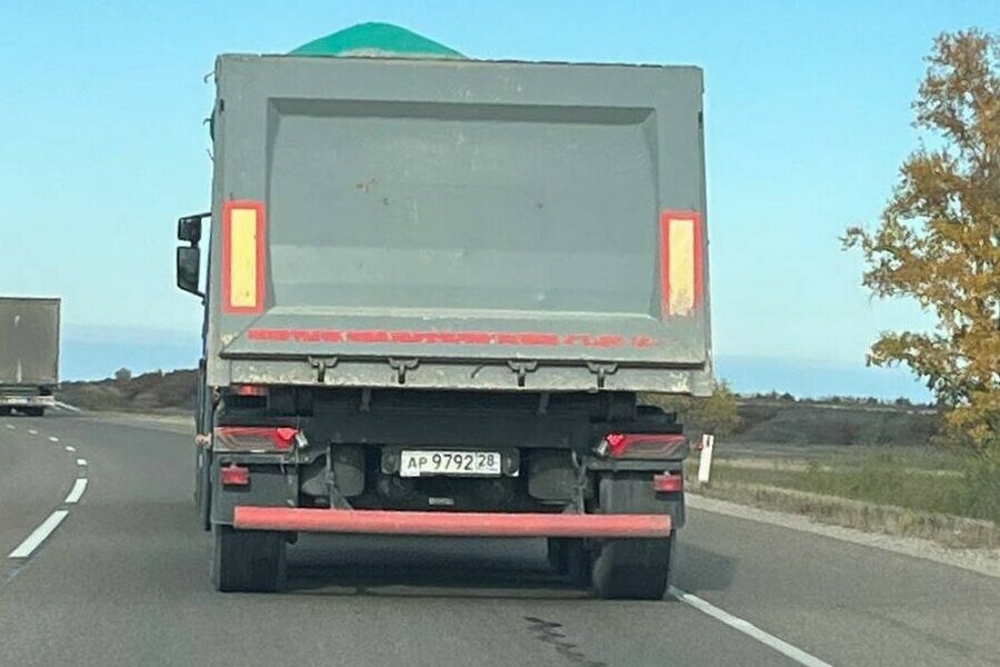 На новом мосту через Зею в Благовещенске заметили нарушителя который оставлял следы 