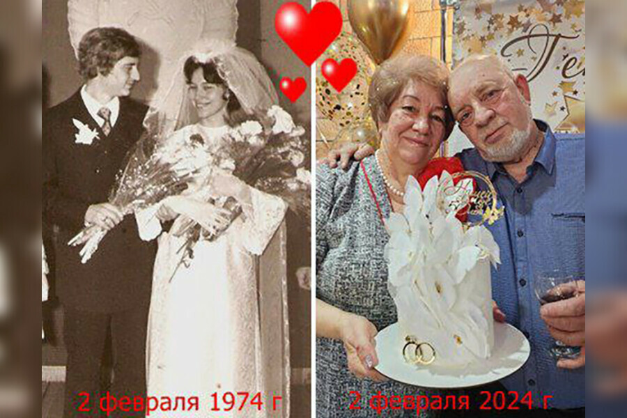 Взволнованы и счастливы как 50 лет назад семья Медведевых из поселка Юктали внесена в Золотую книгу семей Приамурья