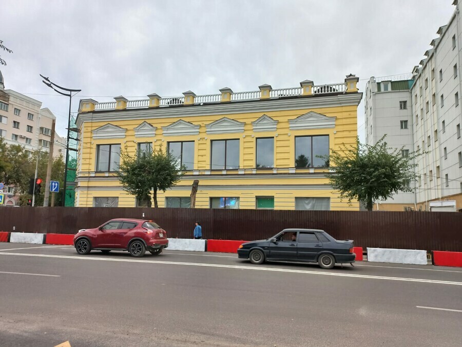 Еще чутьчуть ремонт исторического здания в центре Благовещенска заканчивается