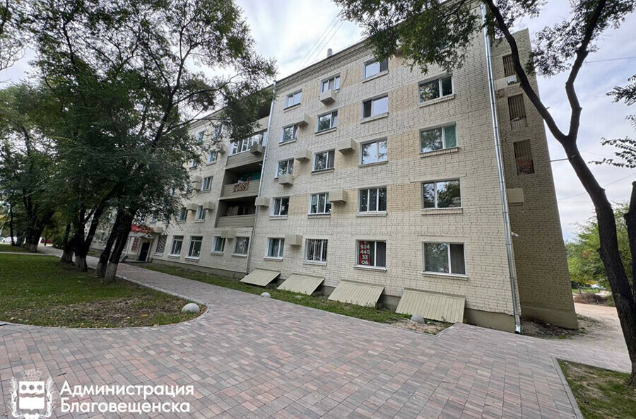 Мэр Благовещенска Раньше ремонт фасадов домов фактически не проводился Что сейчас