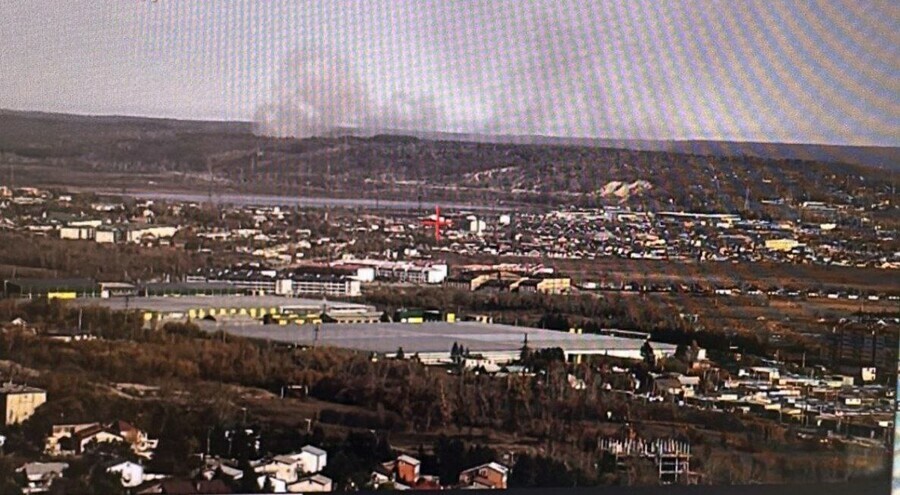 Изза возгорания на полигоне отходов под Благовещенском началась проверка