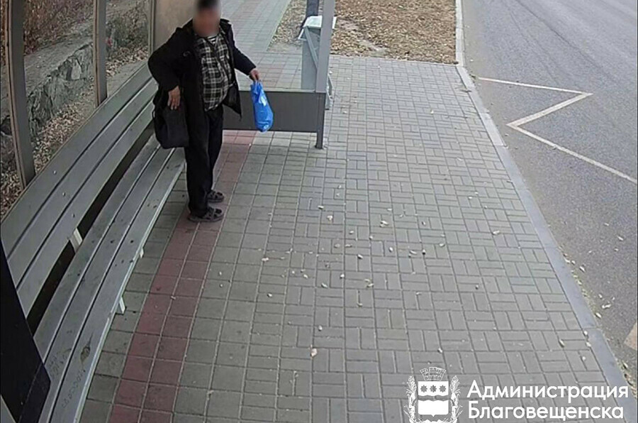 Вандалблаговещенец пылает любовью к павильону на улице Пушкина