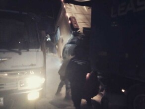 В Амурской области на федеральной трассе спасли замерзавшего водителя фуры