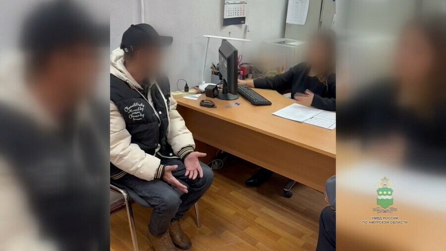 В Свободном задержали мигранта который сдал экзамен по русскому языку за своего знакомого видео