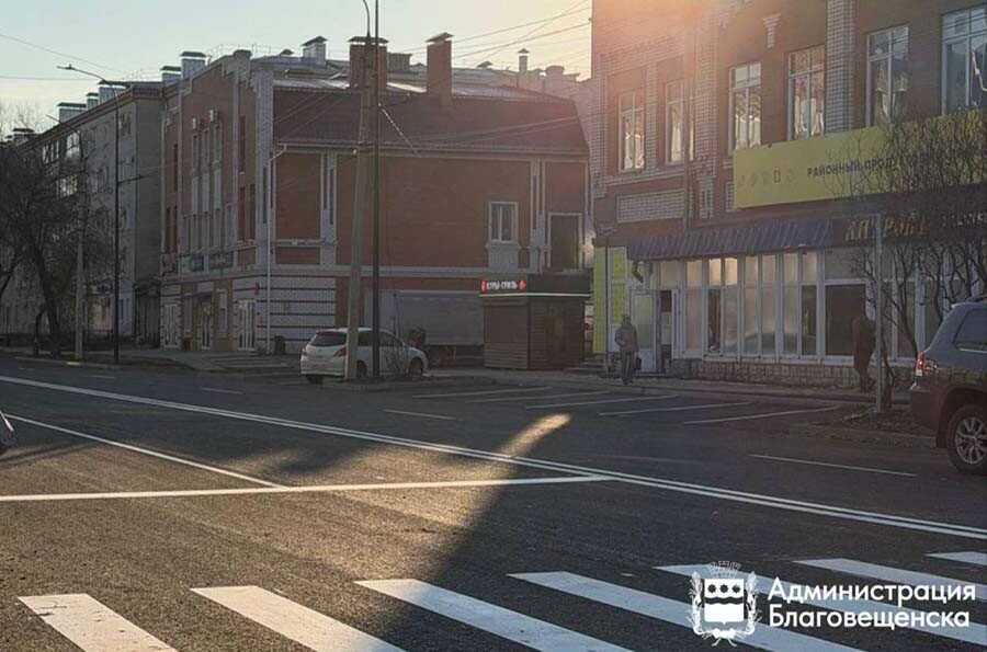 Вечером в Благовещенске откроют проезд по улице Амурской фото