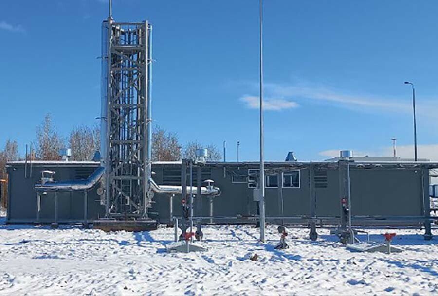 В отдаленном районе Благовещенска началась врезка газопровода к новой котельной