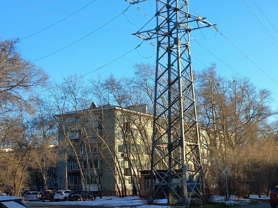 Иностранец в Благовещенске наехал на опору ЛЭП и потерял права