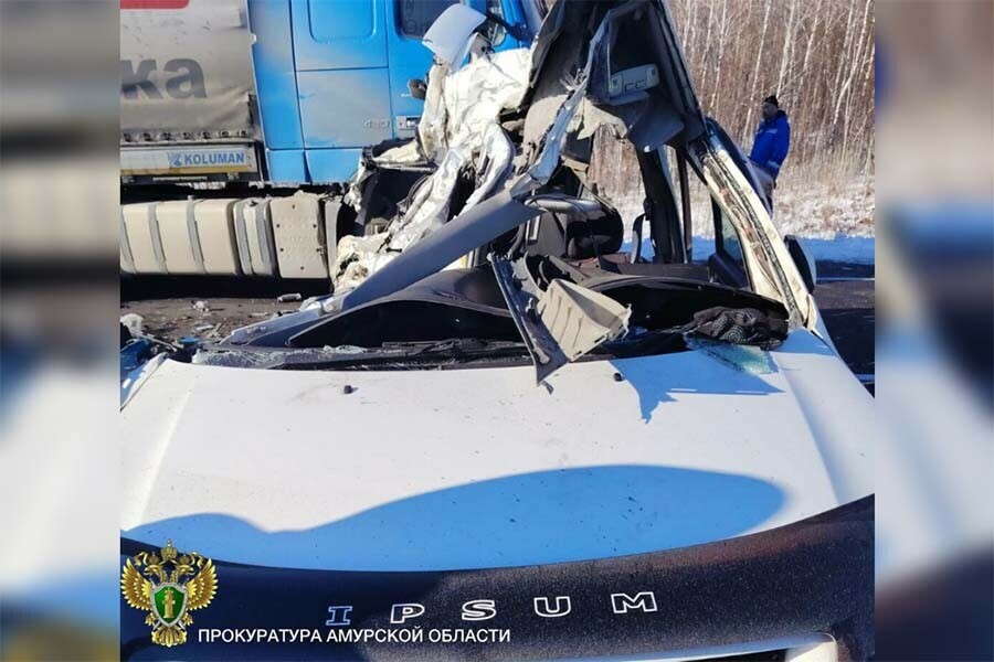 В Амурской области возбуждено уголовное дело по факту ДТП с четырьмя погибшими