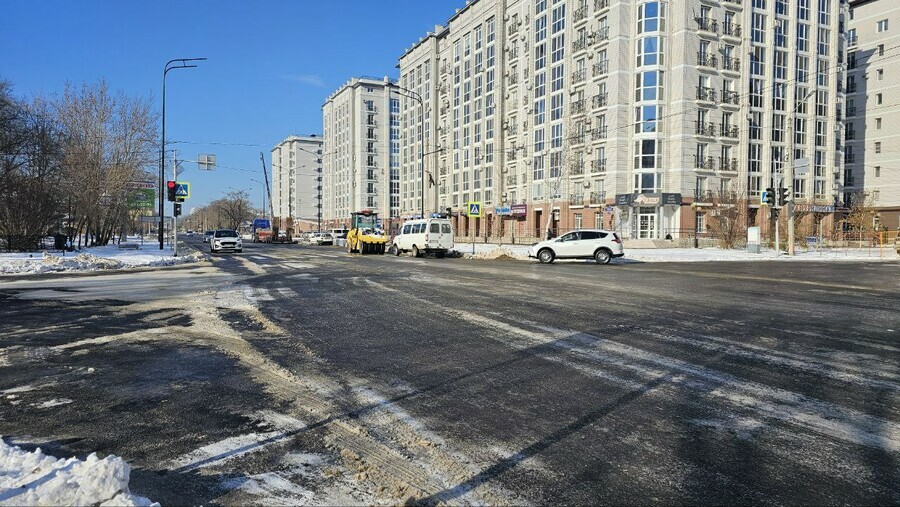 В Благовещенске готова к проезду после ремонта улица Горького