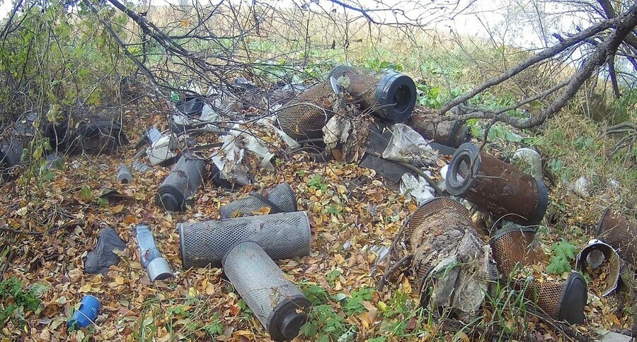 Незаконную свалку ликвидировали в Приамурье Что нашли под открытым небом 