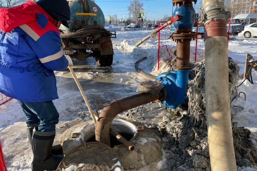 Что обнаружили в канализационном коллекторе в центре Благовещенска