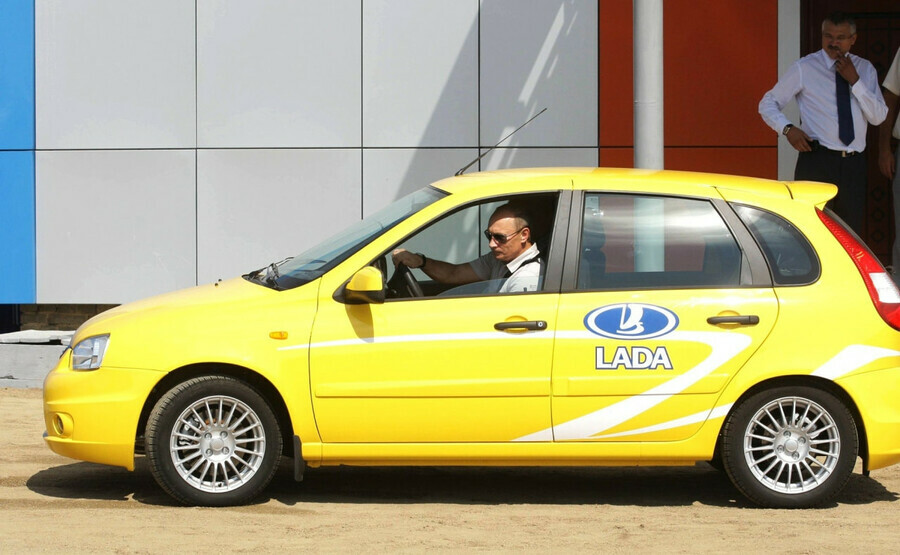 Владимир Путин подарил Lada Kalina на которой ездил по Дальнему Востоку
