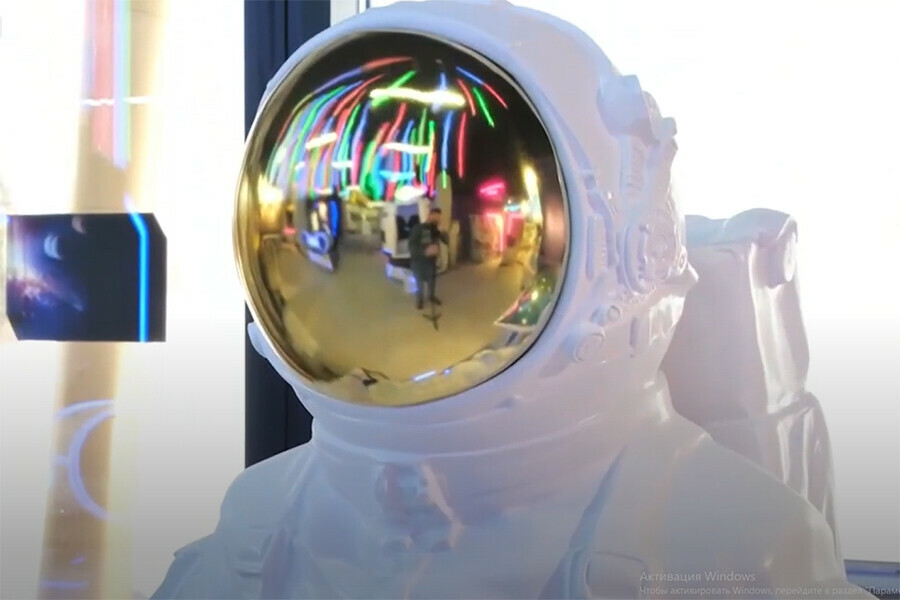 В Благовещенске открывают космопарк видео