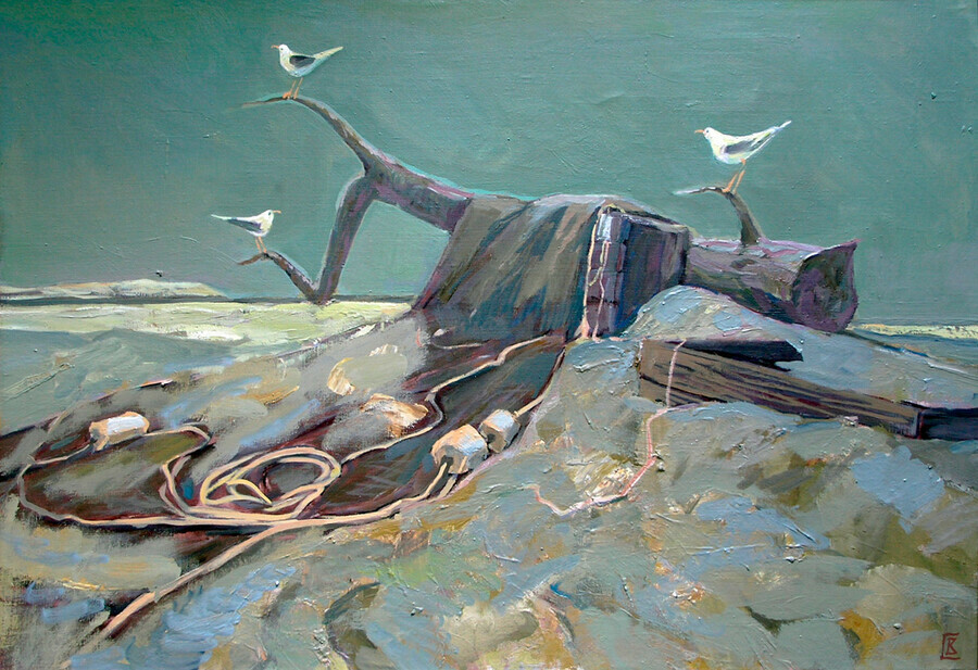 Блажен муж В Амурском краеведческом музее откроется выставка художника Владимира Серебрякова