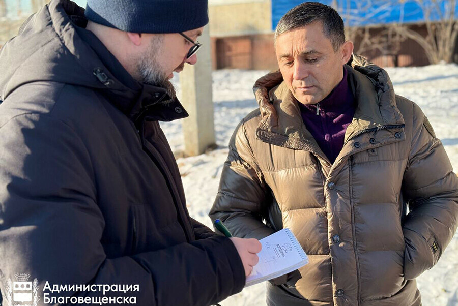 Заммэра поручено работать с ресурсниками и коммунальщиками для поддержания тепла в домах благовещенцев